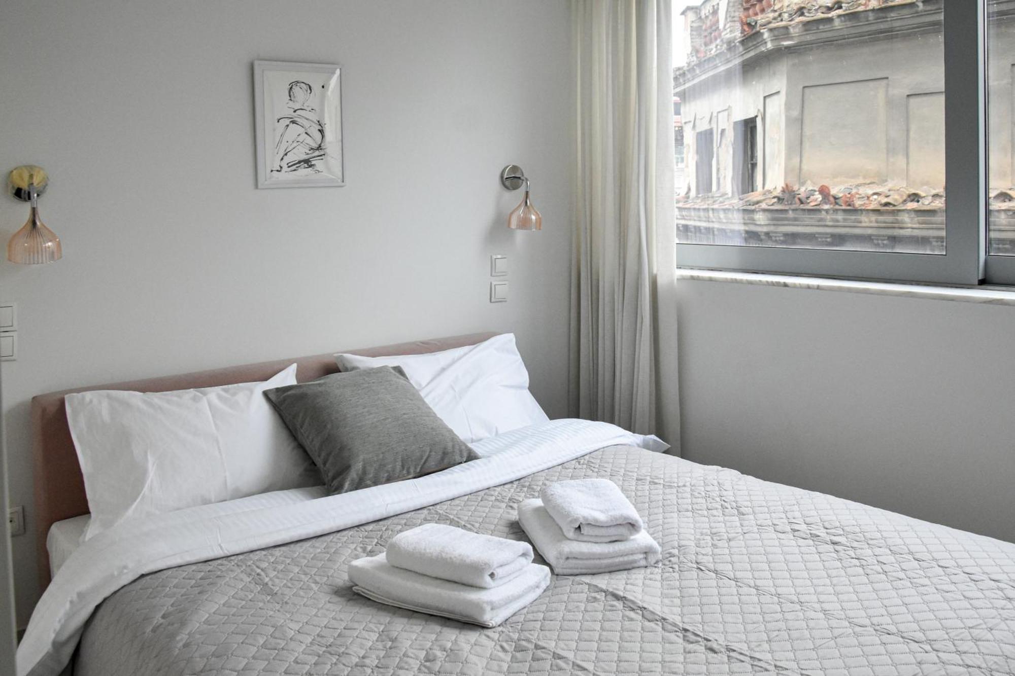 Monastiraki Panorama: Spacious City Living Athen Exterior foto